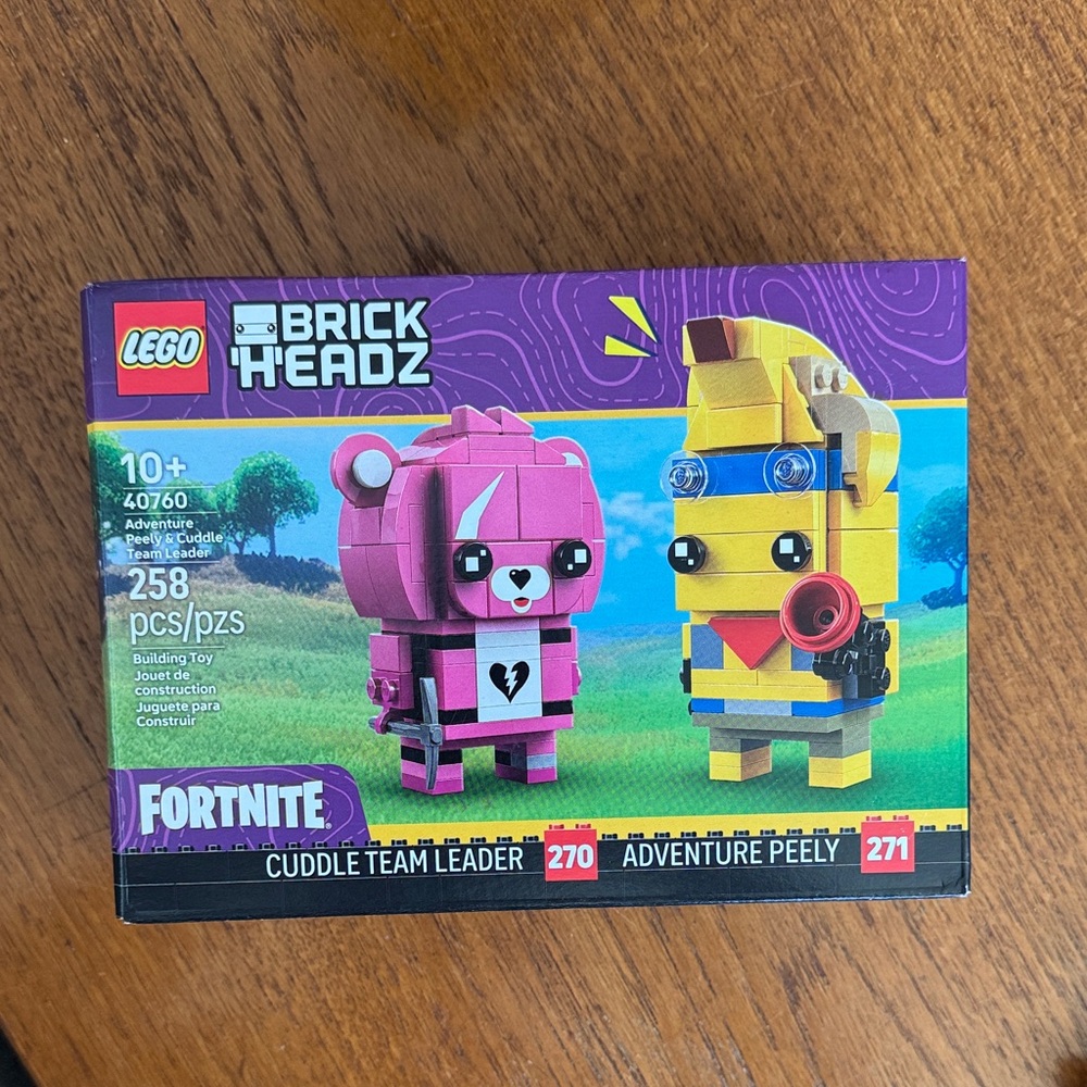LEGO BrickHeadz Fortnite Cuddle Team Leader & Adventure Peely Lego Exclusive
